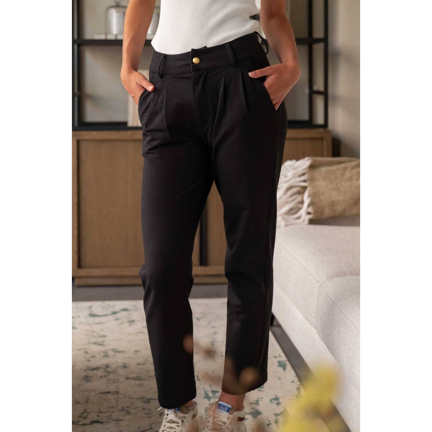 slim pant jogger negro