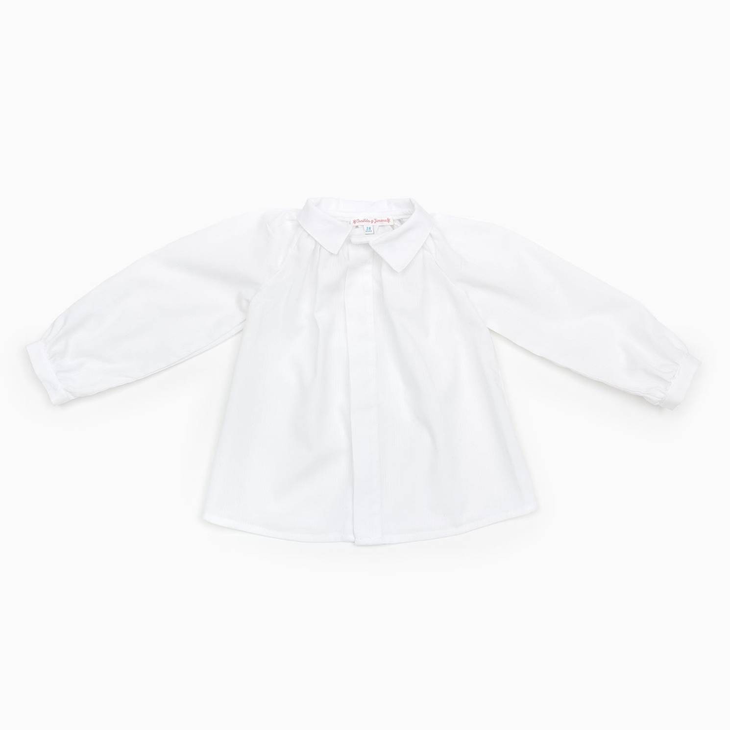 camisa oxford mil rayas blanca