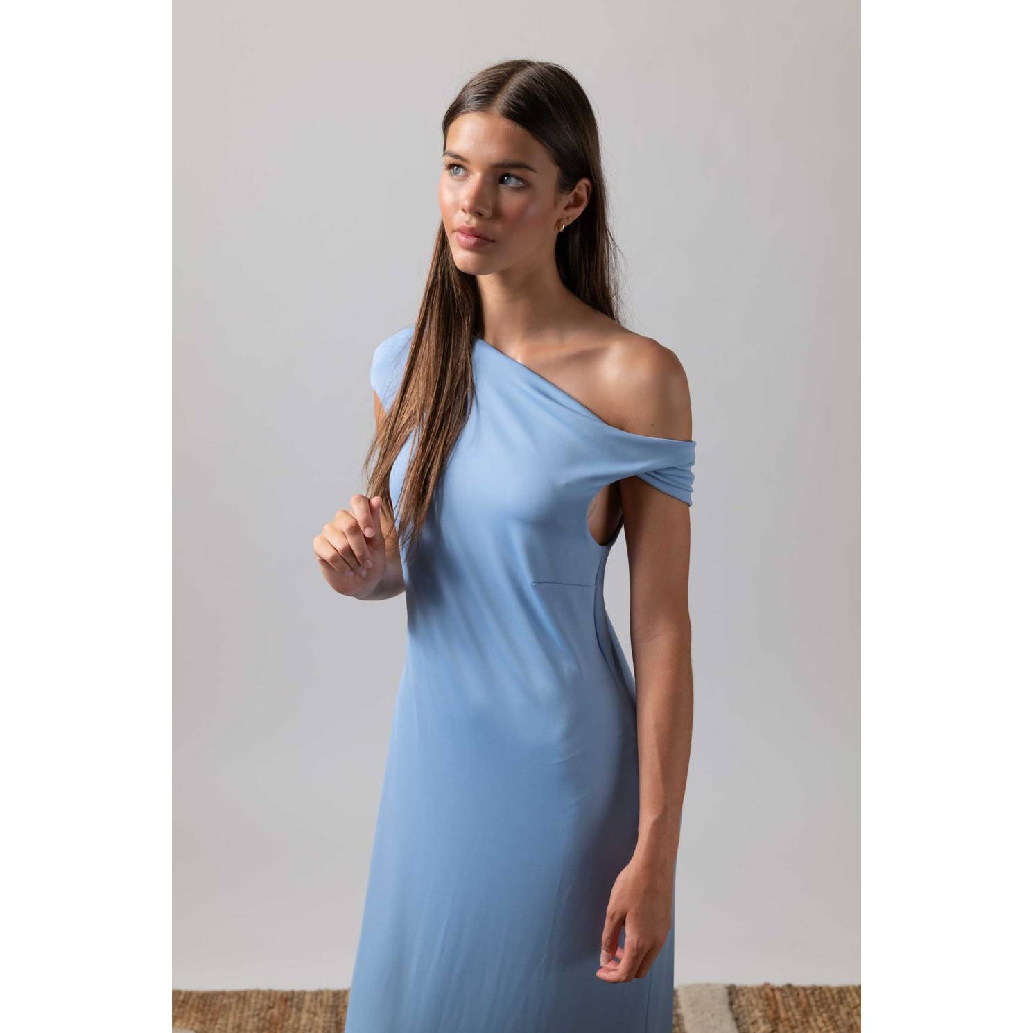 vestido zannier azul ail