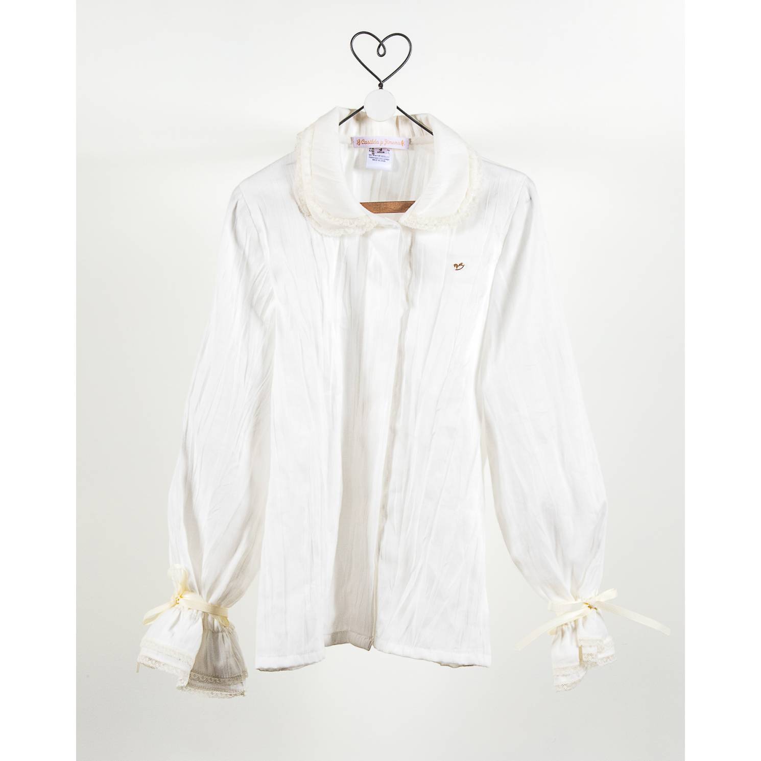 camisa romantica nia