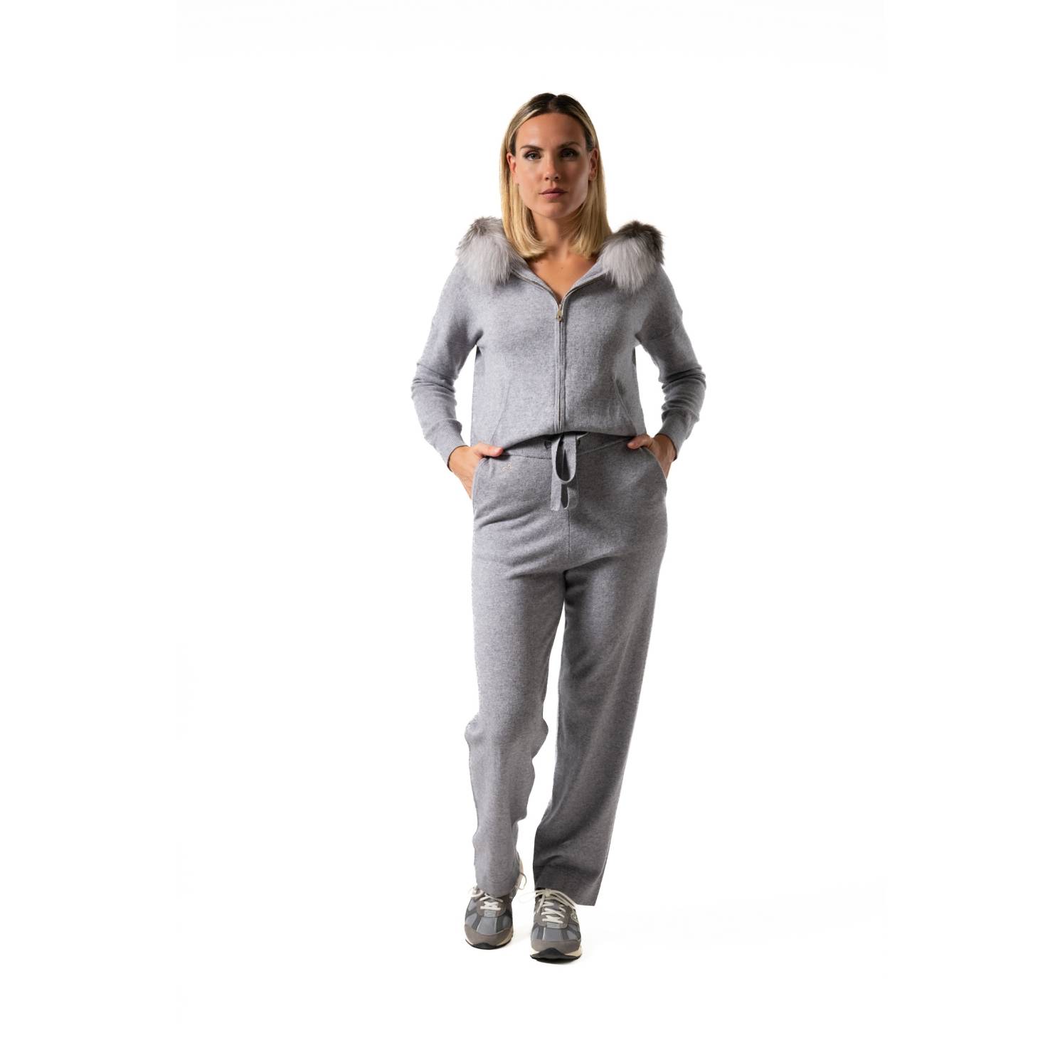 PANTALON PUNTO CASHMERE CLEAN GREY [846875305] - 119,00€ : Casilda