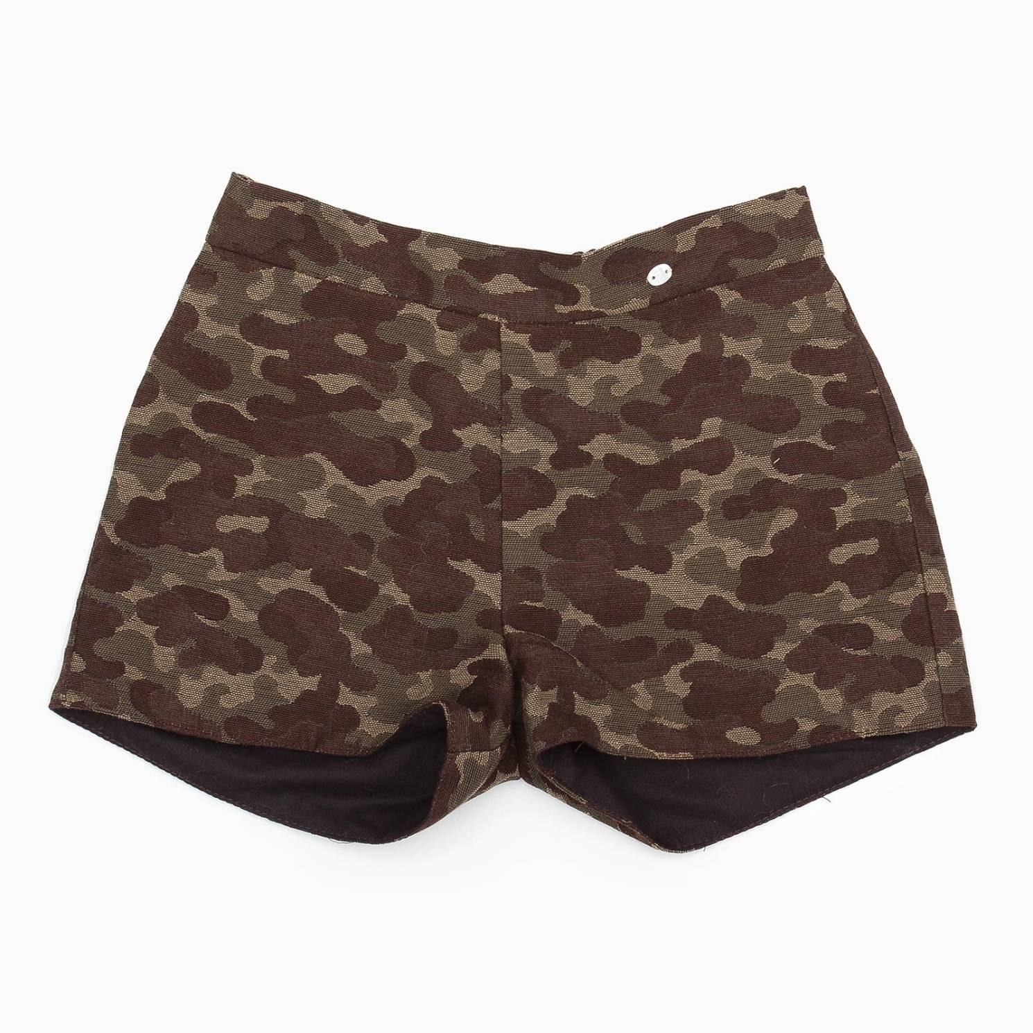 short nia camuflaje