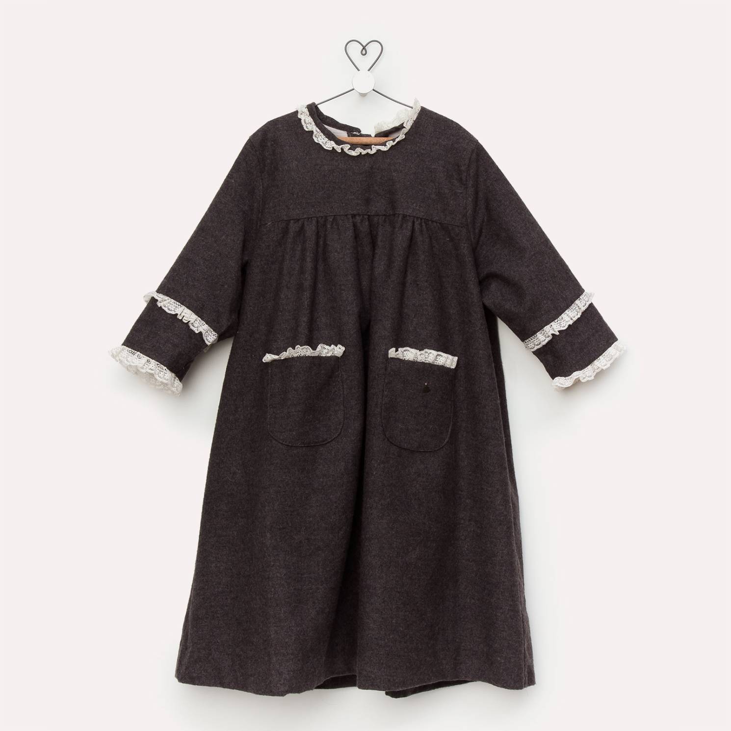 vestido valencie pao gris oscuro nia